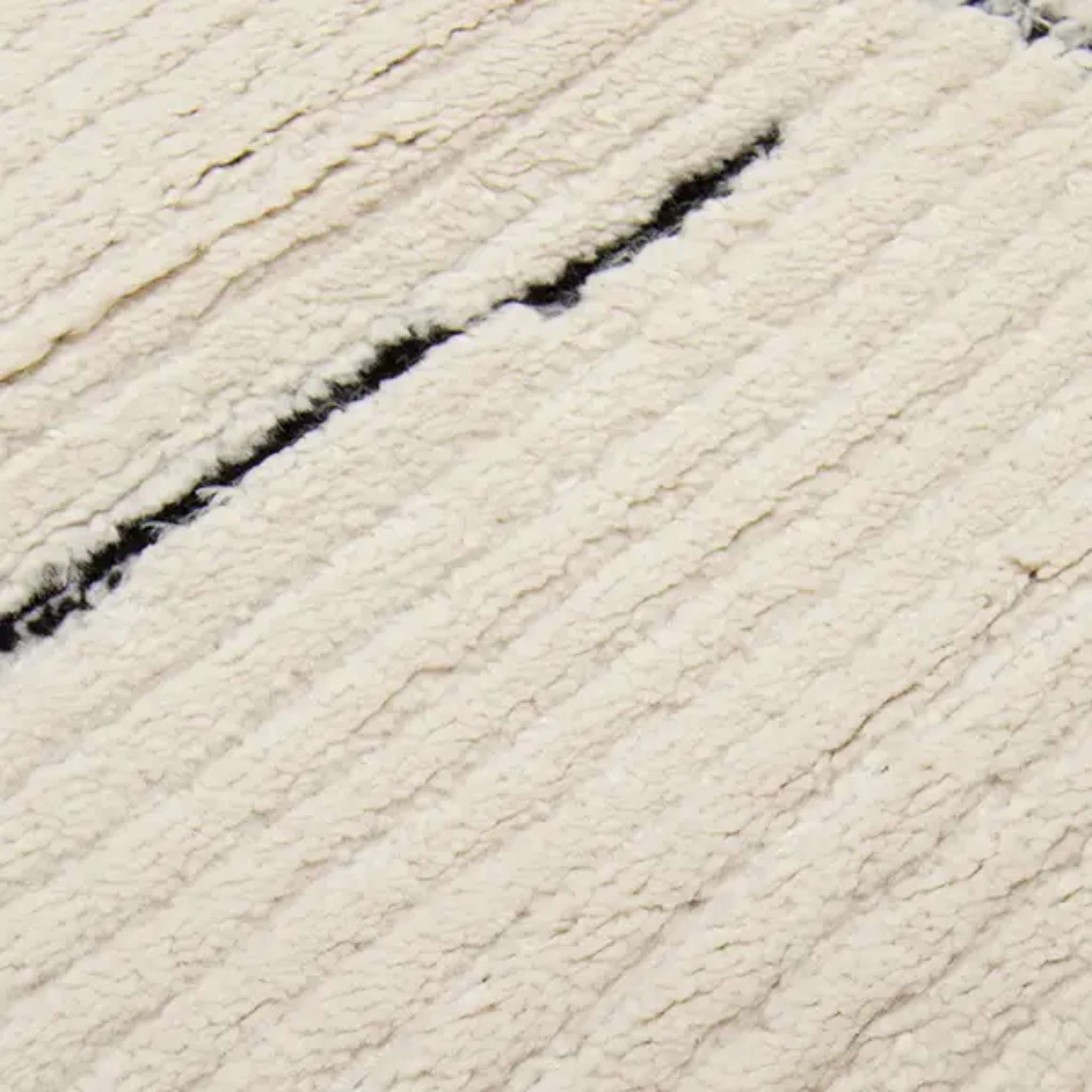 Koda Pile rug - natural white