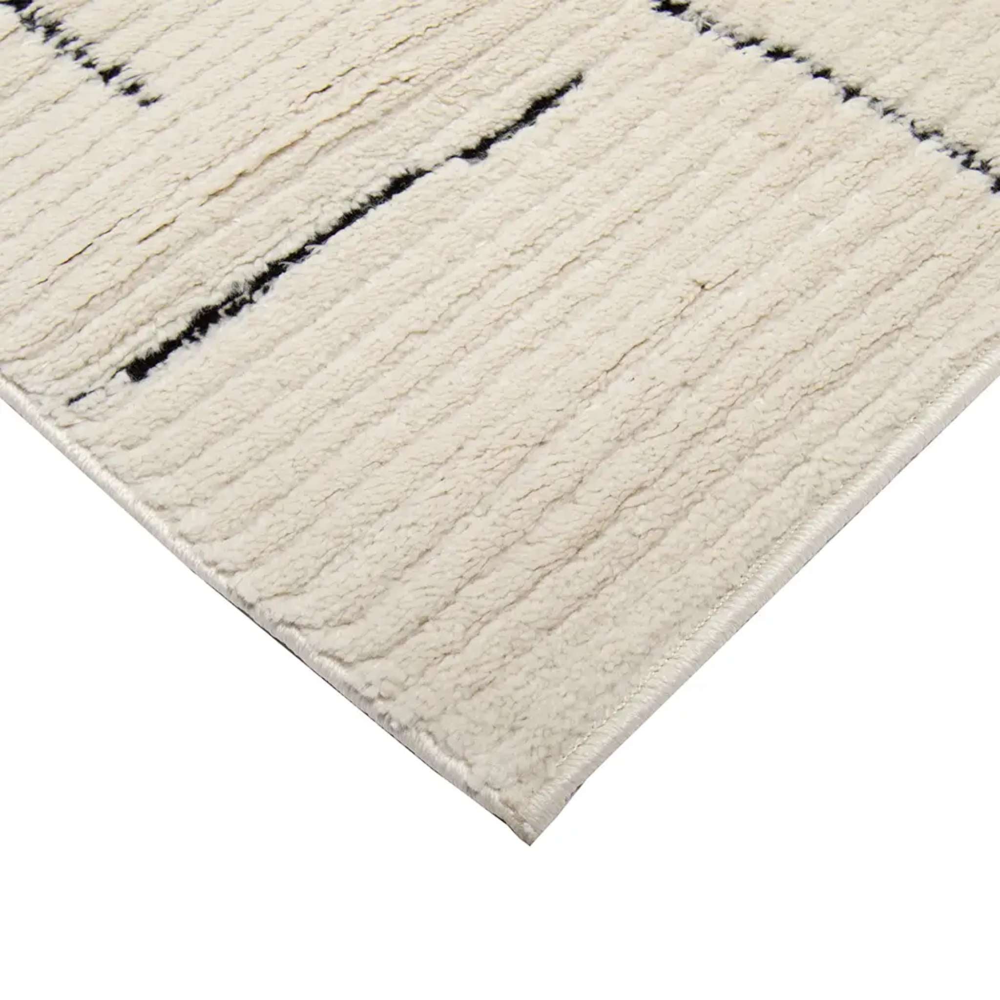 Koda Pile rug - natural white