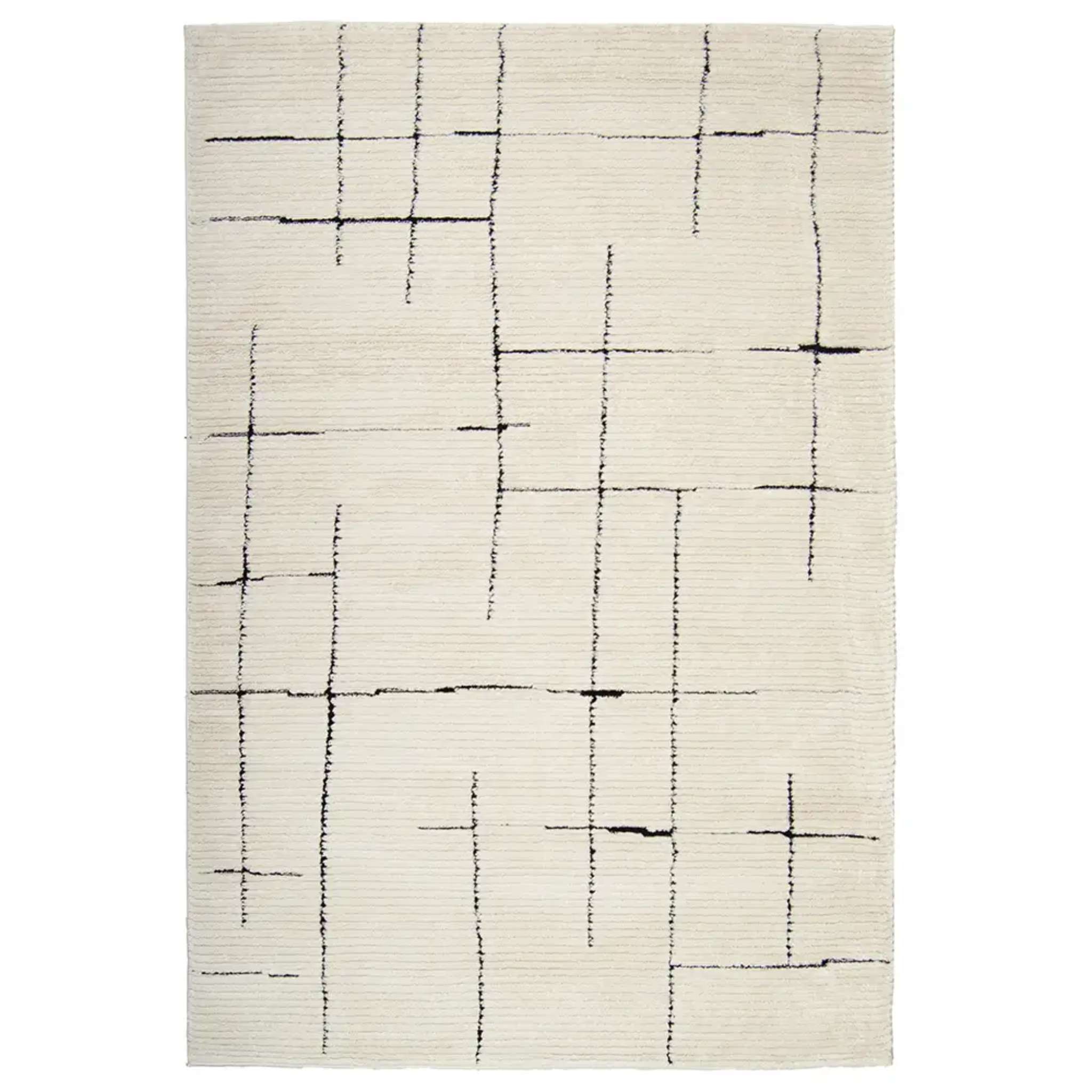 Koda Pile rug - natural white