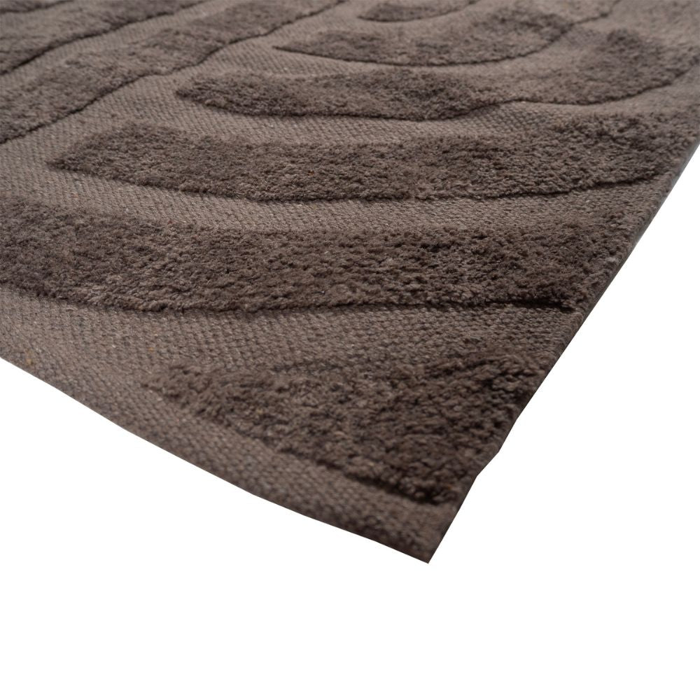 Laine kylpyhuonematto - ruskea.