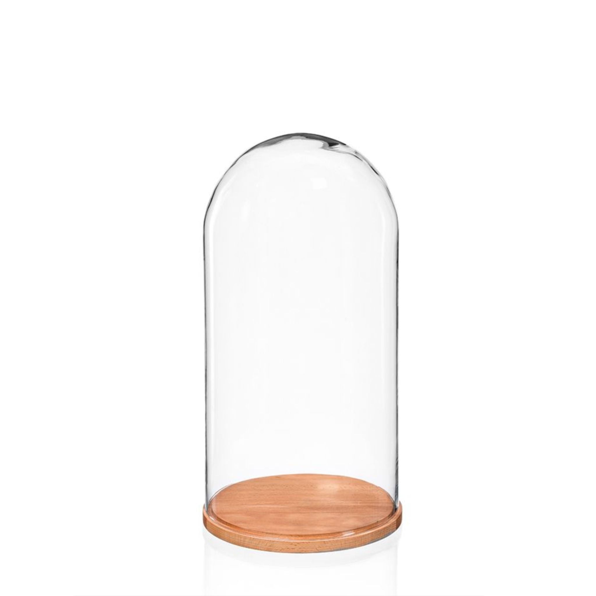 Lasikupu alustalla 26cm GLASS.