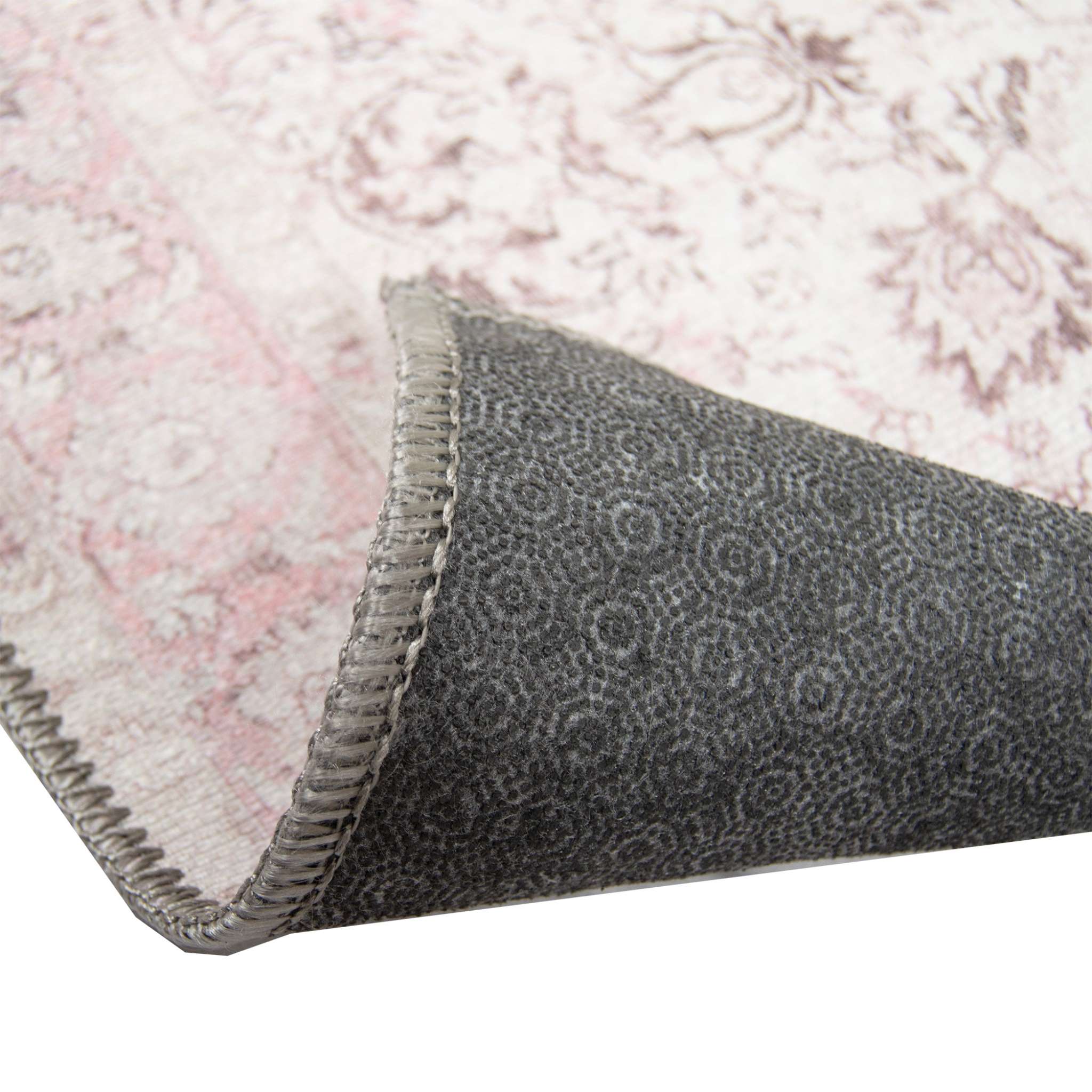 Layla Oriental Rug Roll - pink