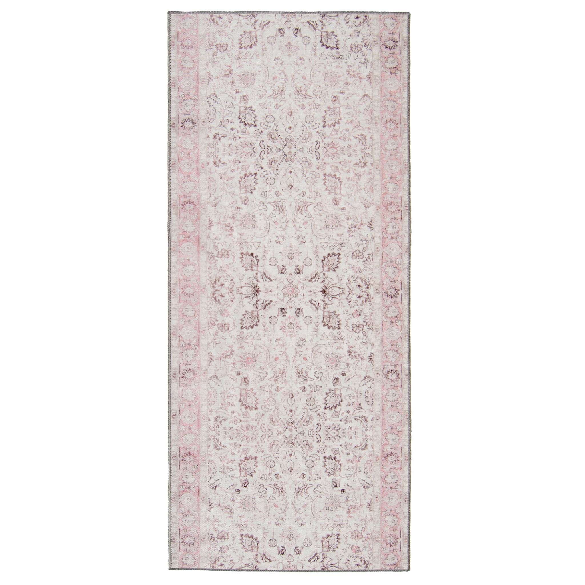 Layla Oriental Rug Roll - pink