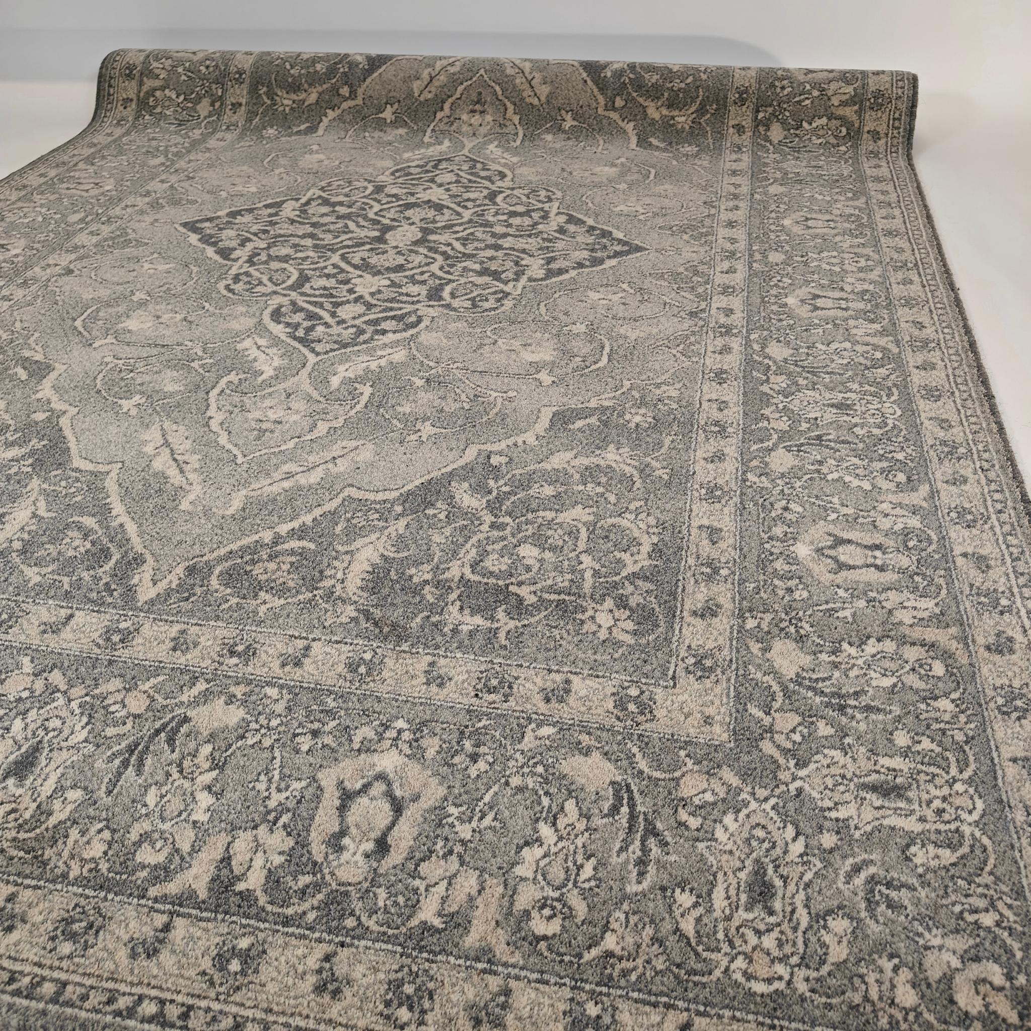 Leyla villamatto - tummanharmaa