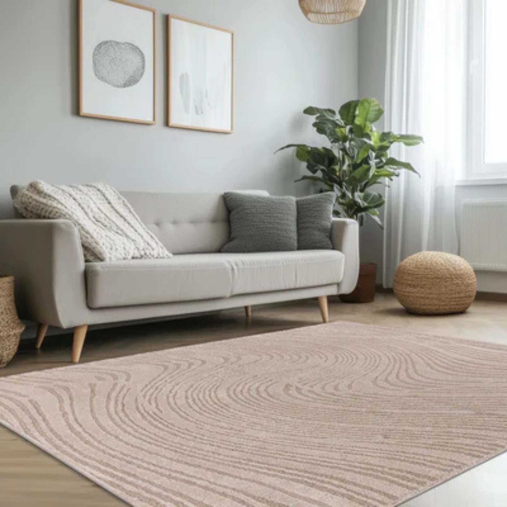 Lotus Pile rug - beige