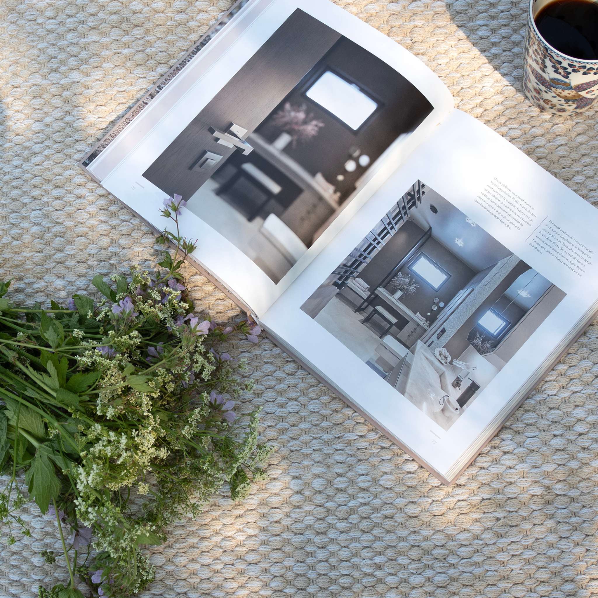 Lumme Cotton rug - beige