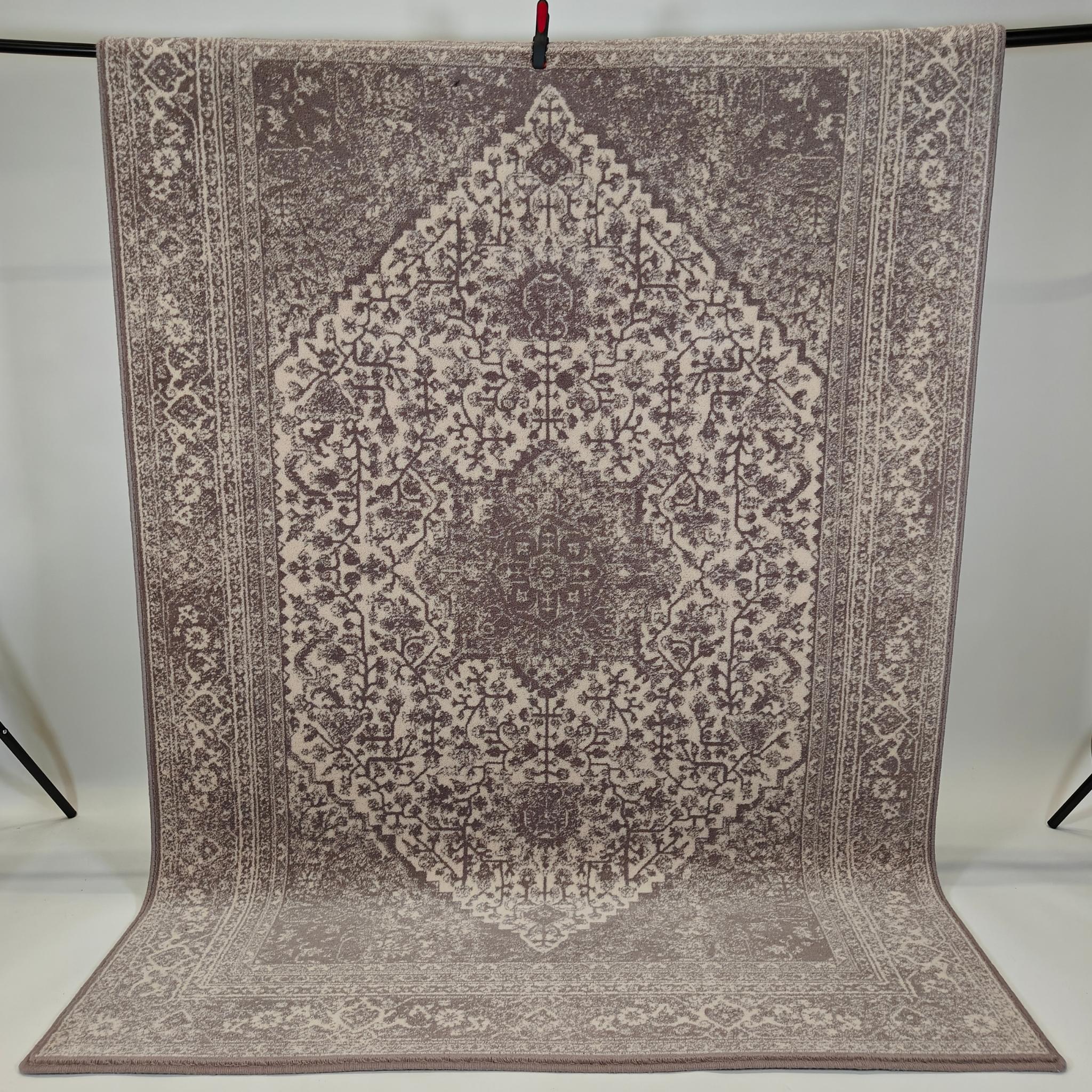 Lurieta itämainen villamatto - roosa