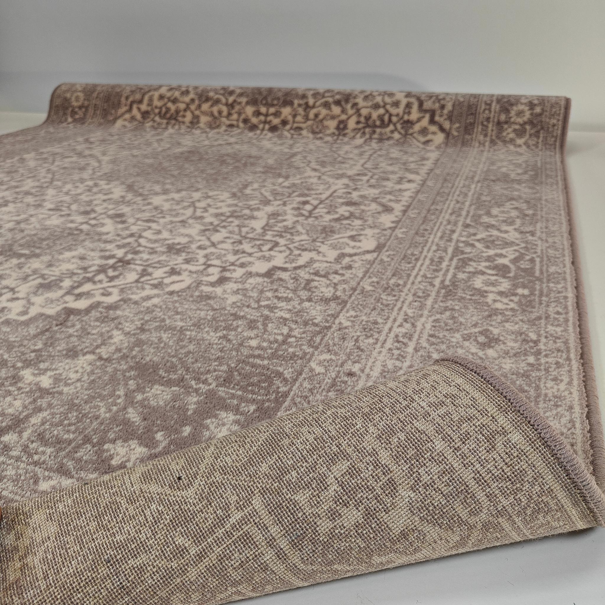 Lurieta itämainen villamatto - roosa