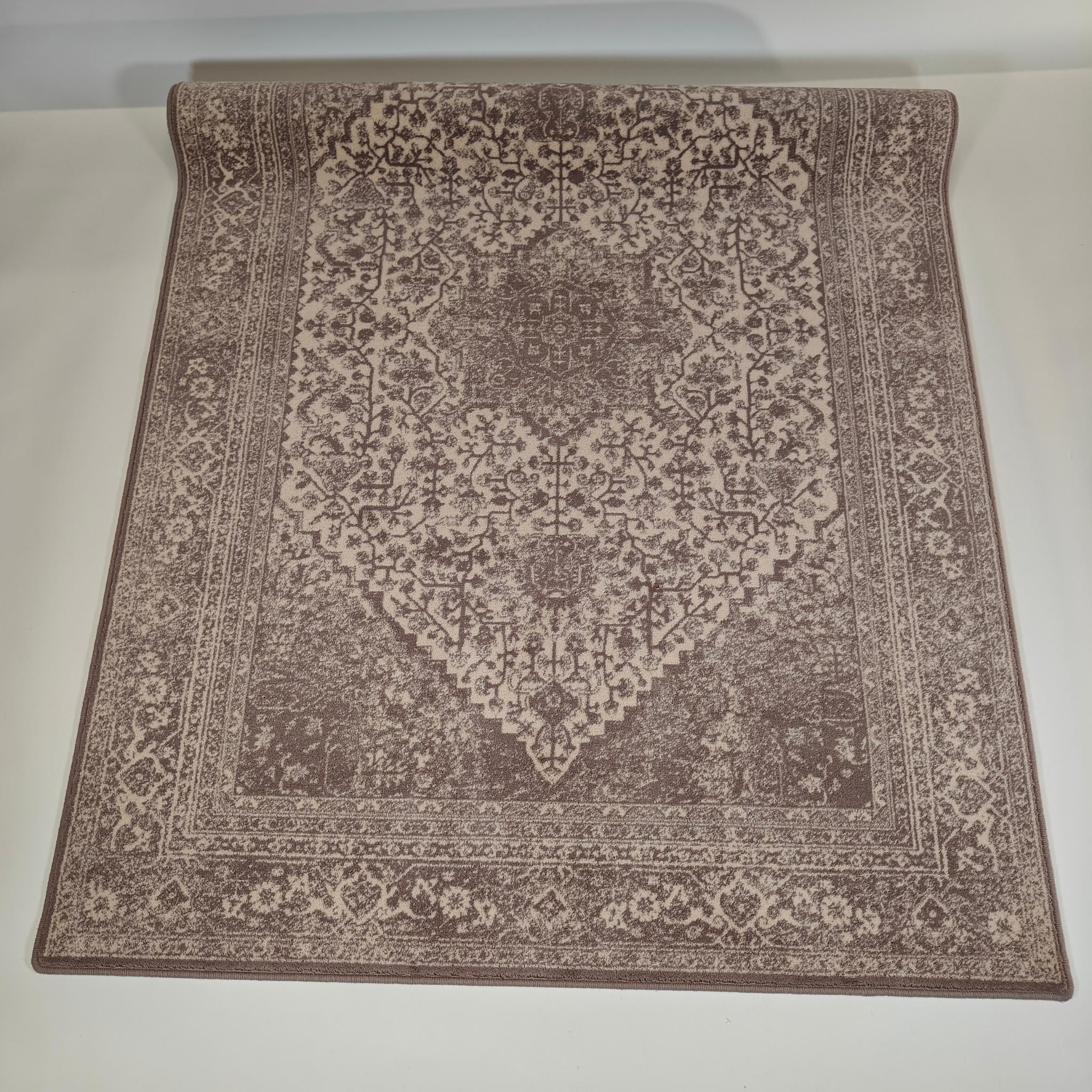 Lurieta itämainen villamatto - roosa