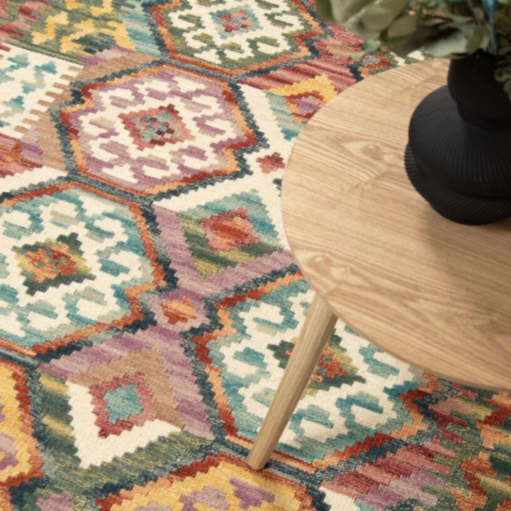 Lyydia villamatto - värikäs