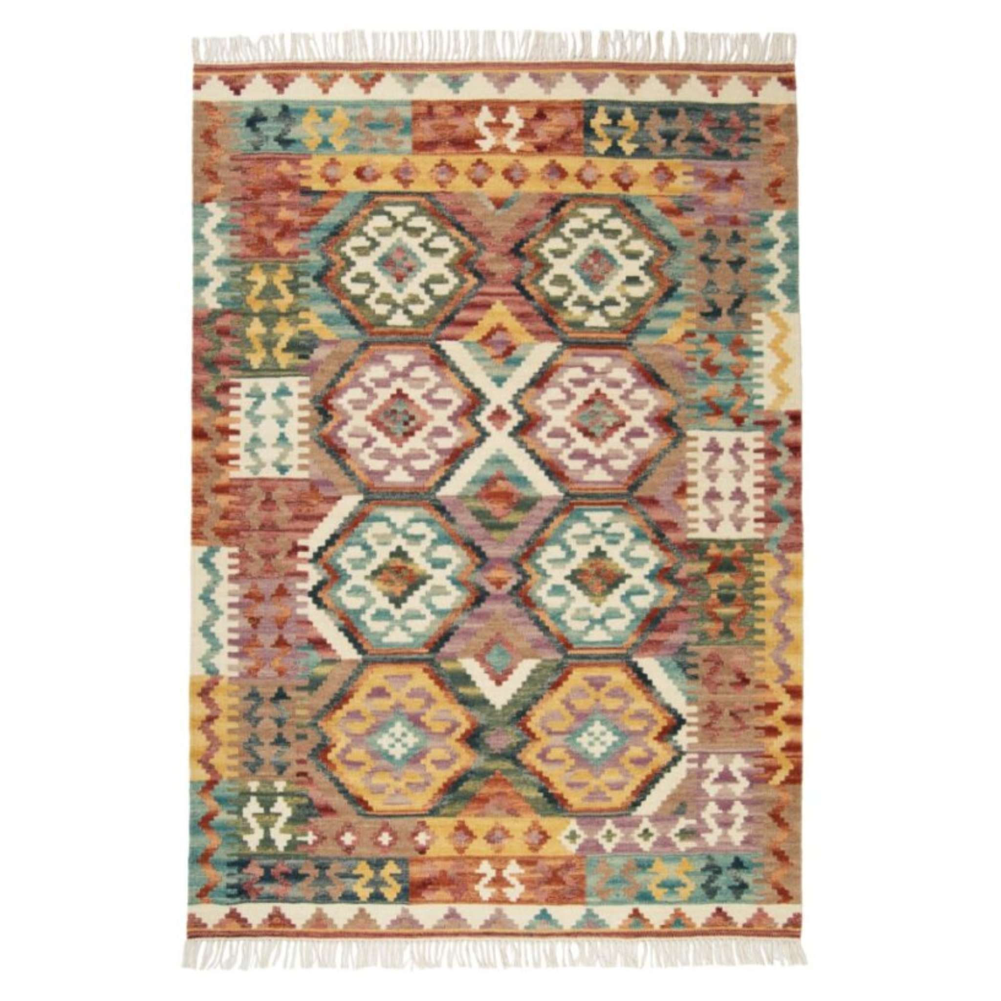 Lyydia villamatto - värikäs