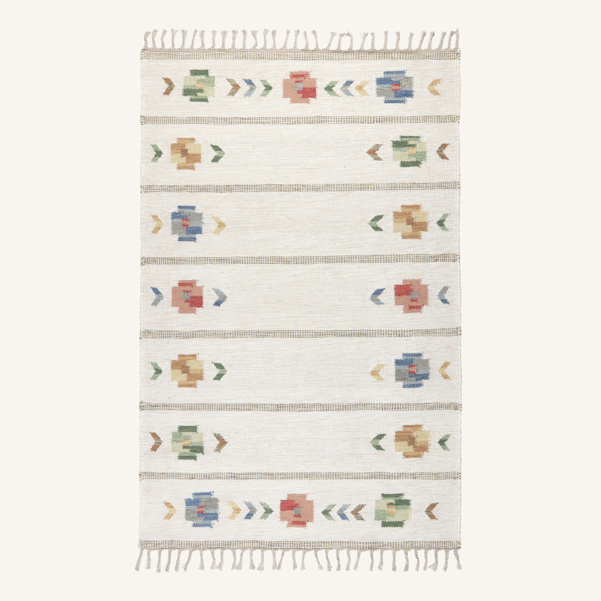 Mårbacka villamatto - multi