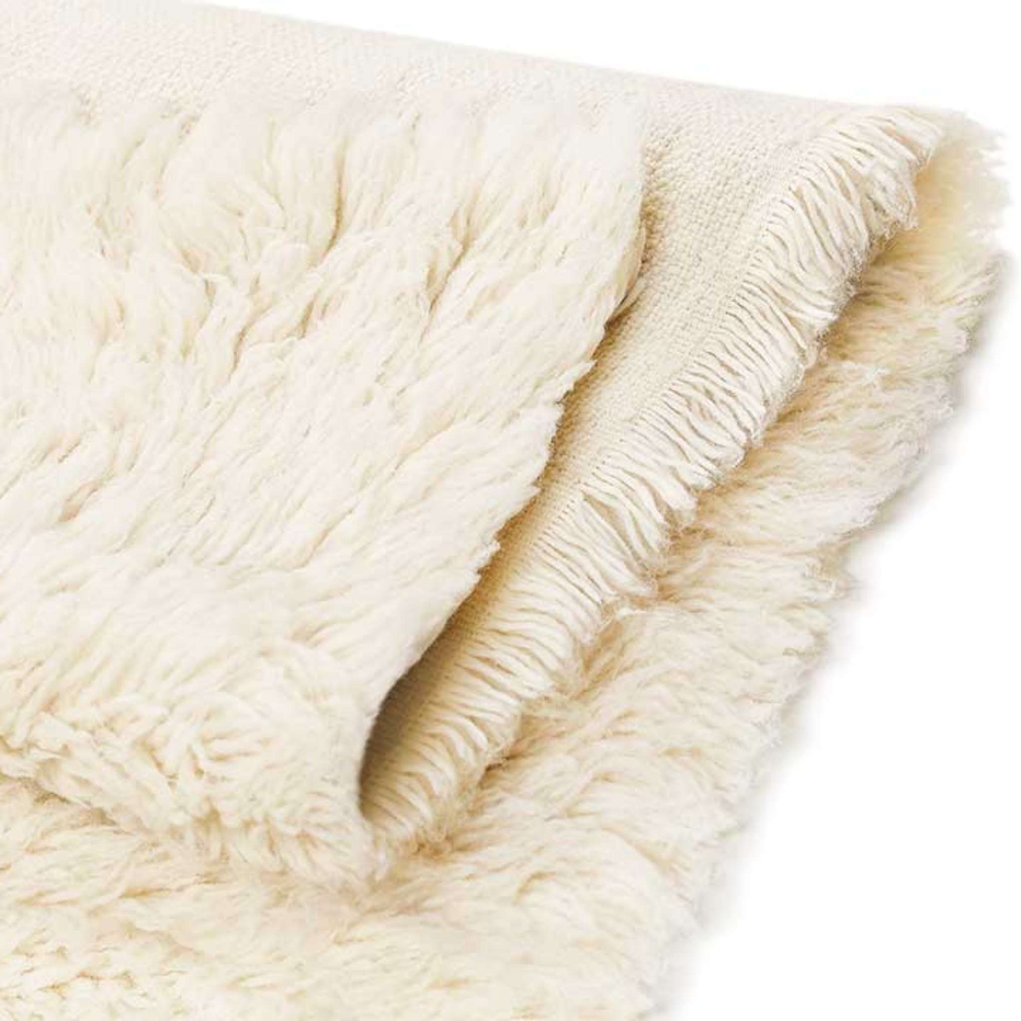 Narma FLOKATI villamatto - Valkoinen