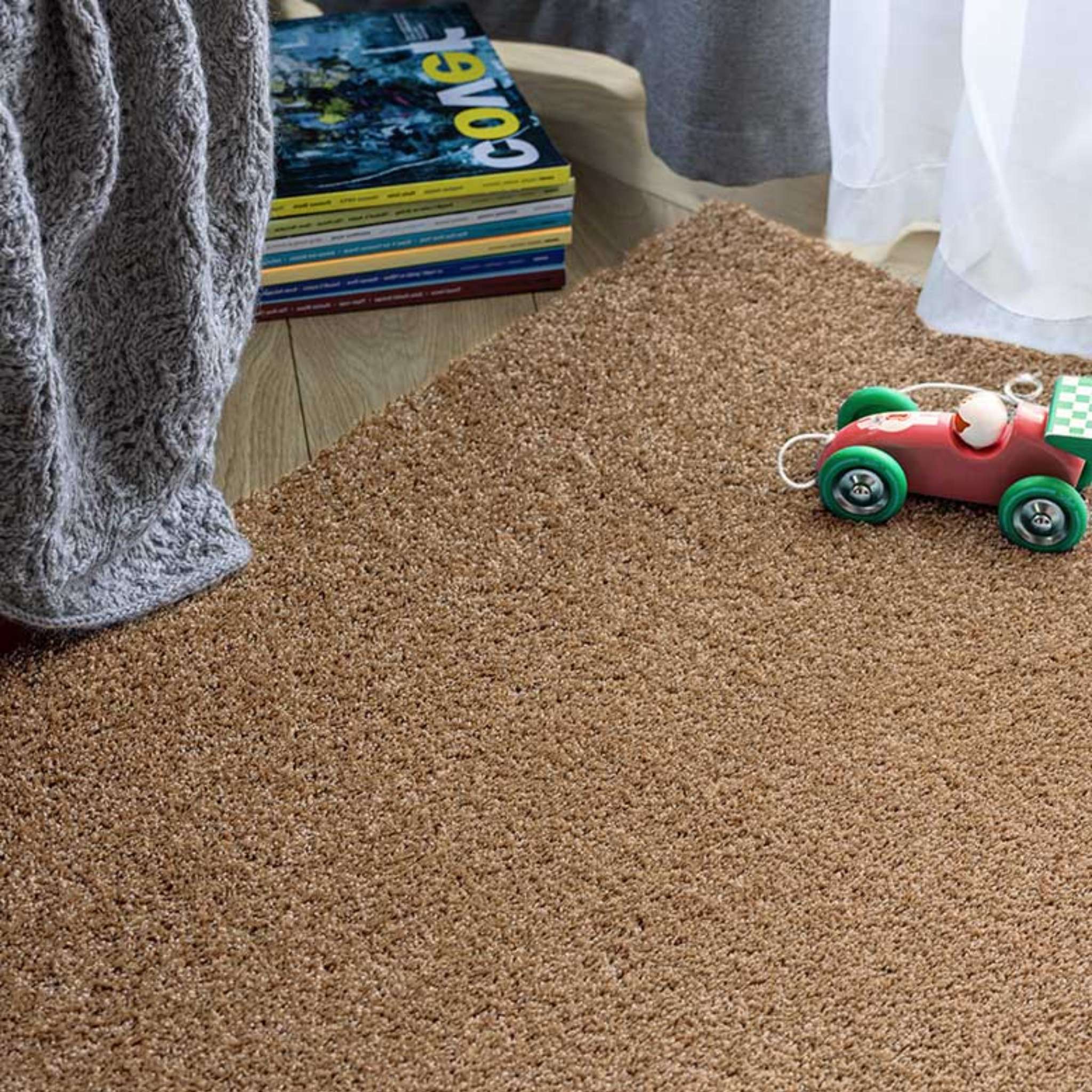 Narma SWEET Pile rug, Custom Size - Gold