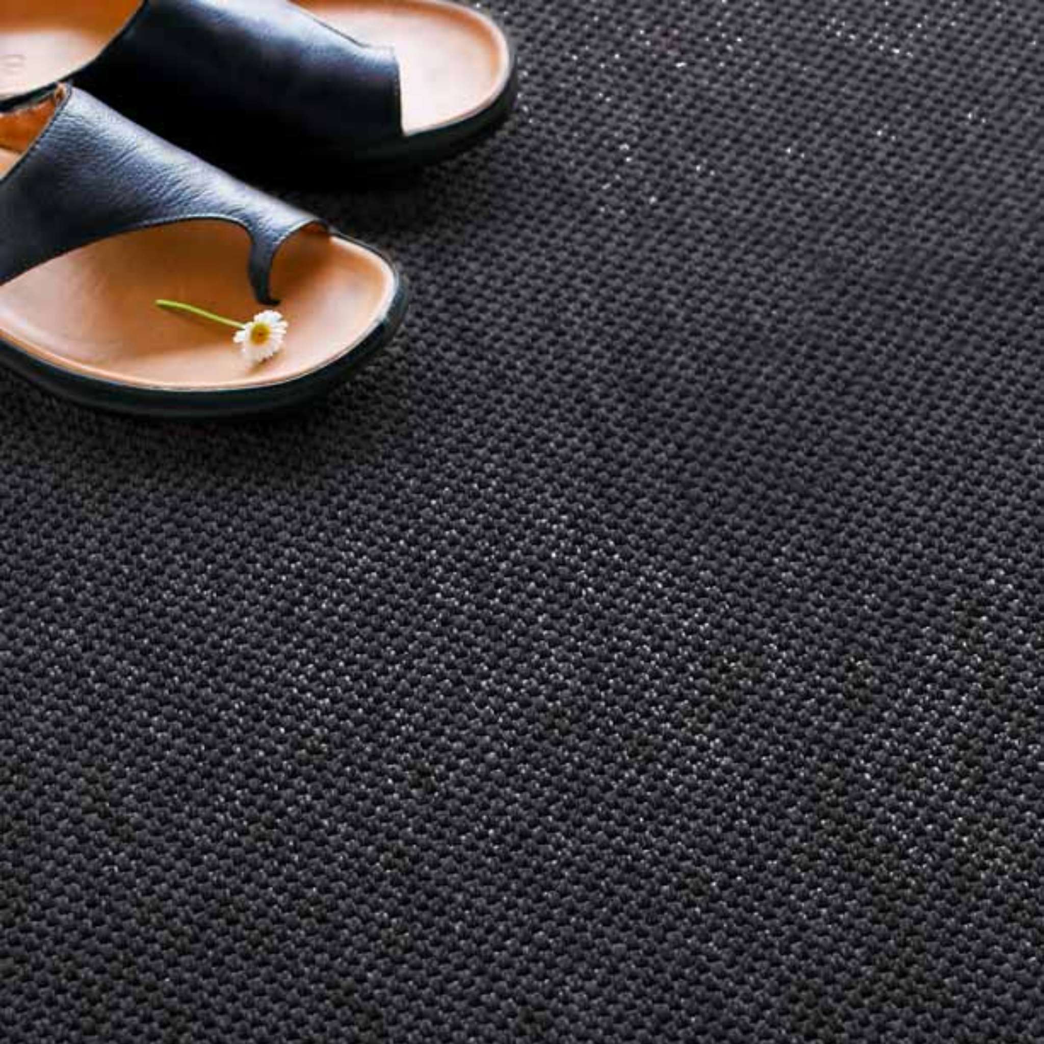 Narma VAGABOND Flatweave rug - dark gray