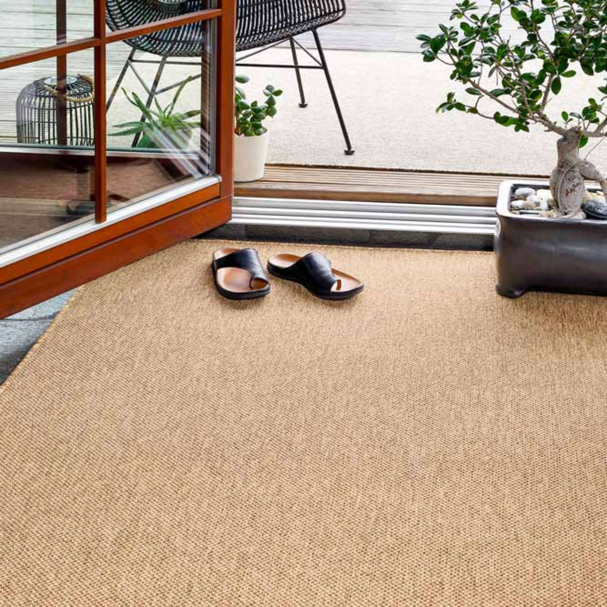 Narma VAGABOND Flatweave rug - gold