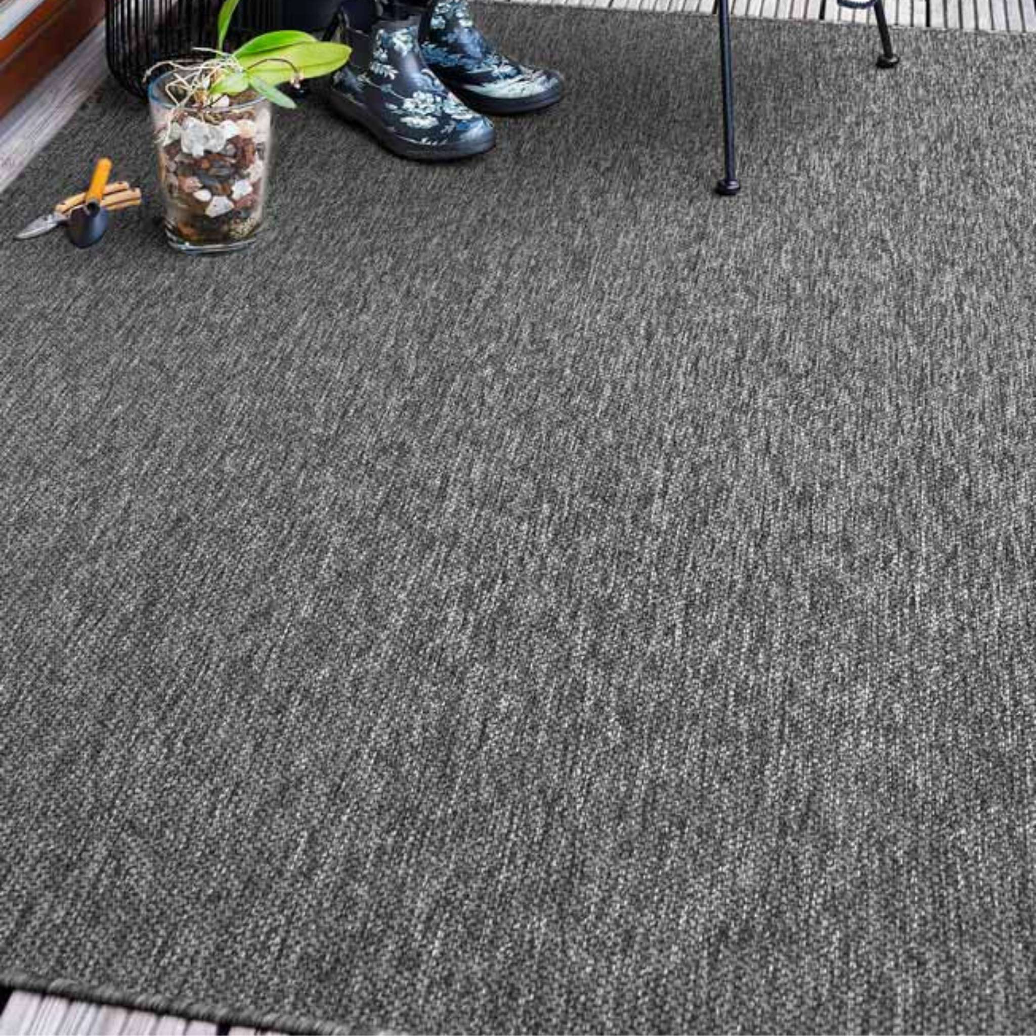 Narma VAGABOND Flatweave rug, Custom Size - gray