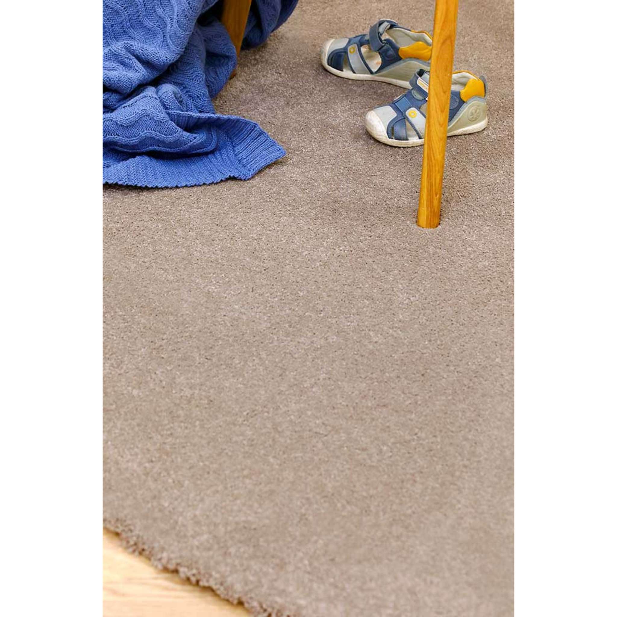 Narma WOW low pile Rug, Custom Size - brown