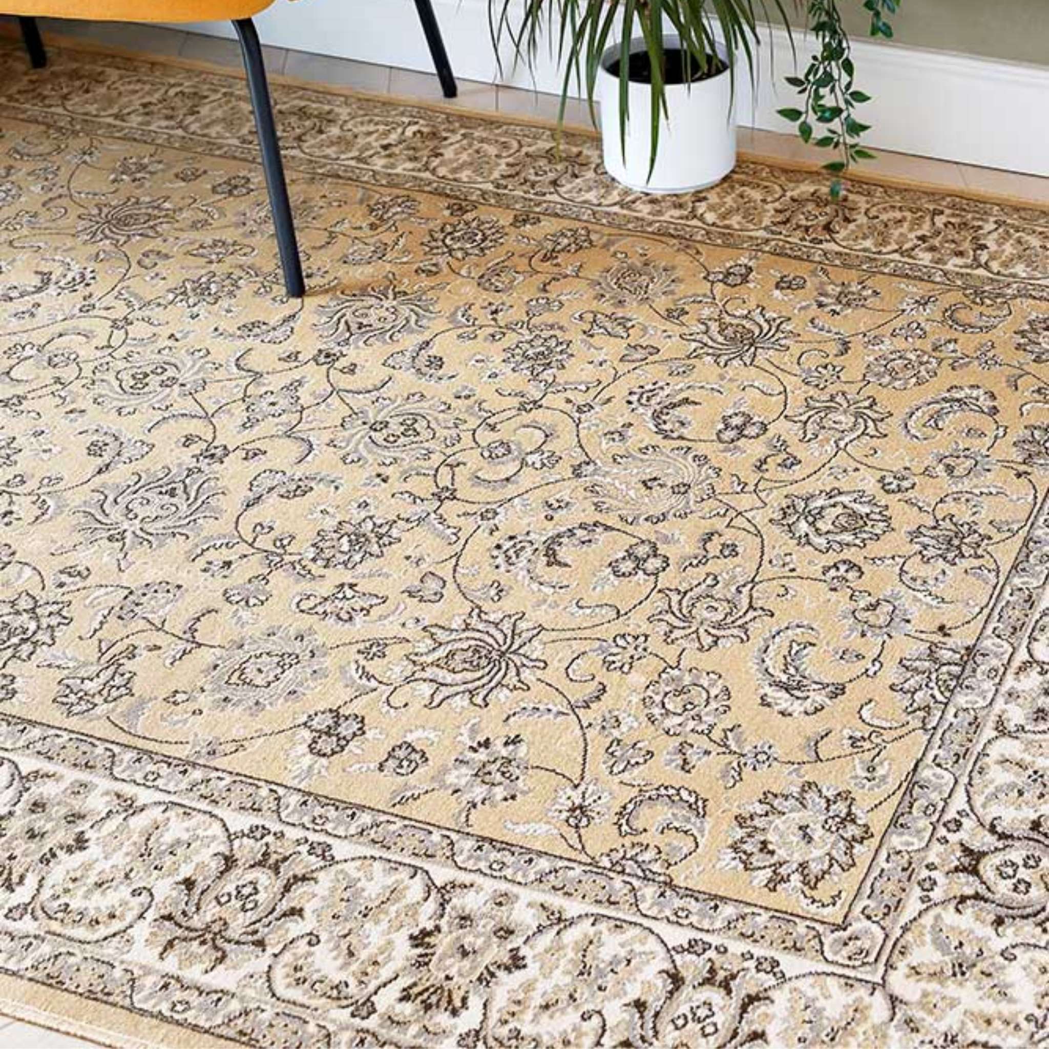 Narma YASMIN viscose rug - Gold