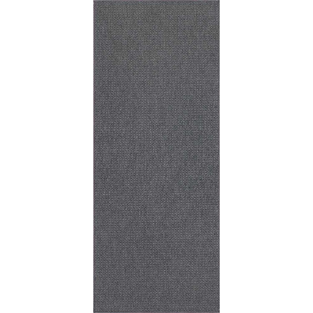 Narma BELLO Sileäksi kudottu matto, omalla mitalla - tummanharmaa.