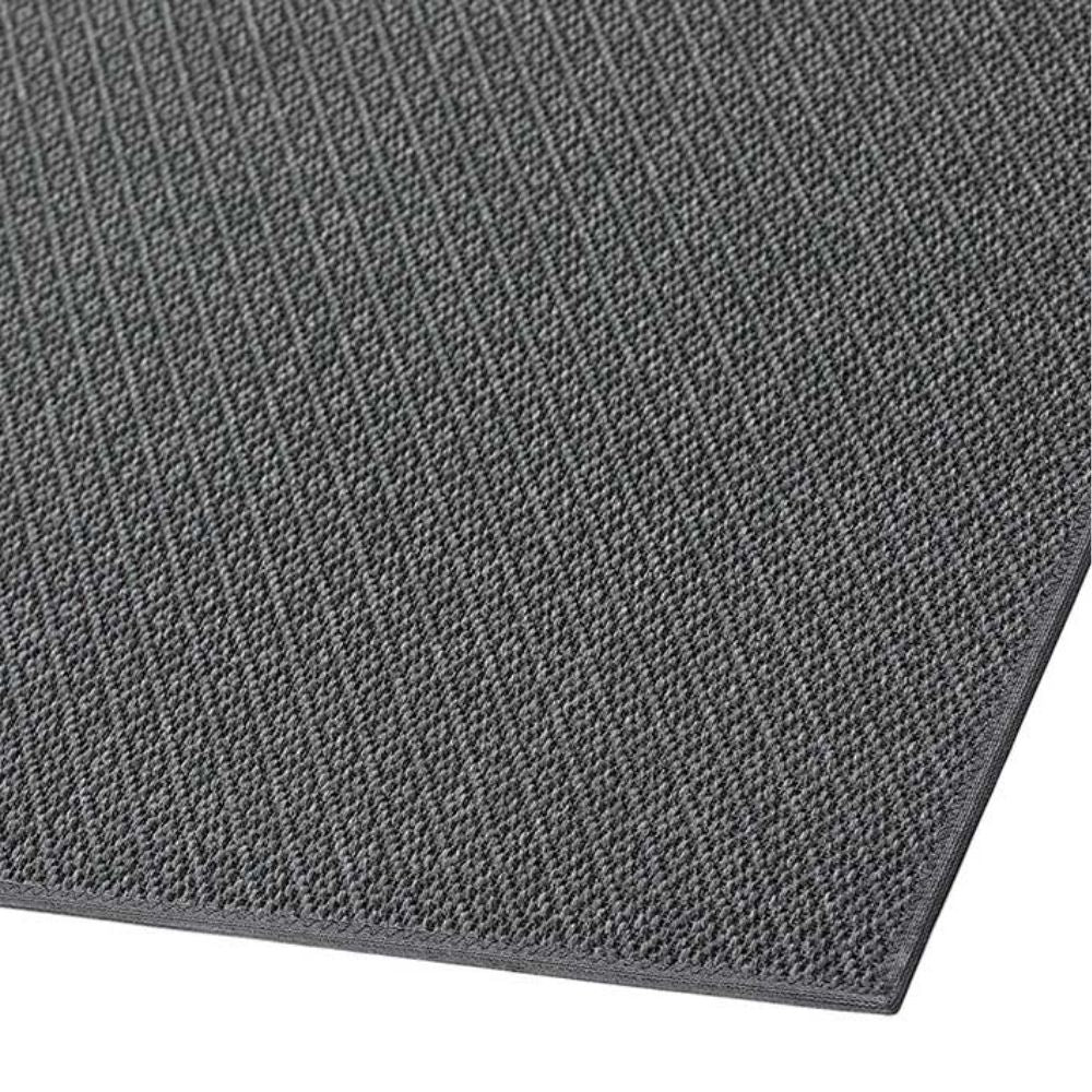 Narma BELLO Sileäksi kudottu matto, omalla mitalla - tummanharmaa.