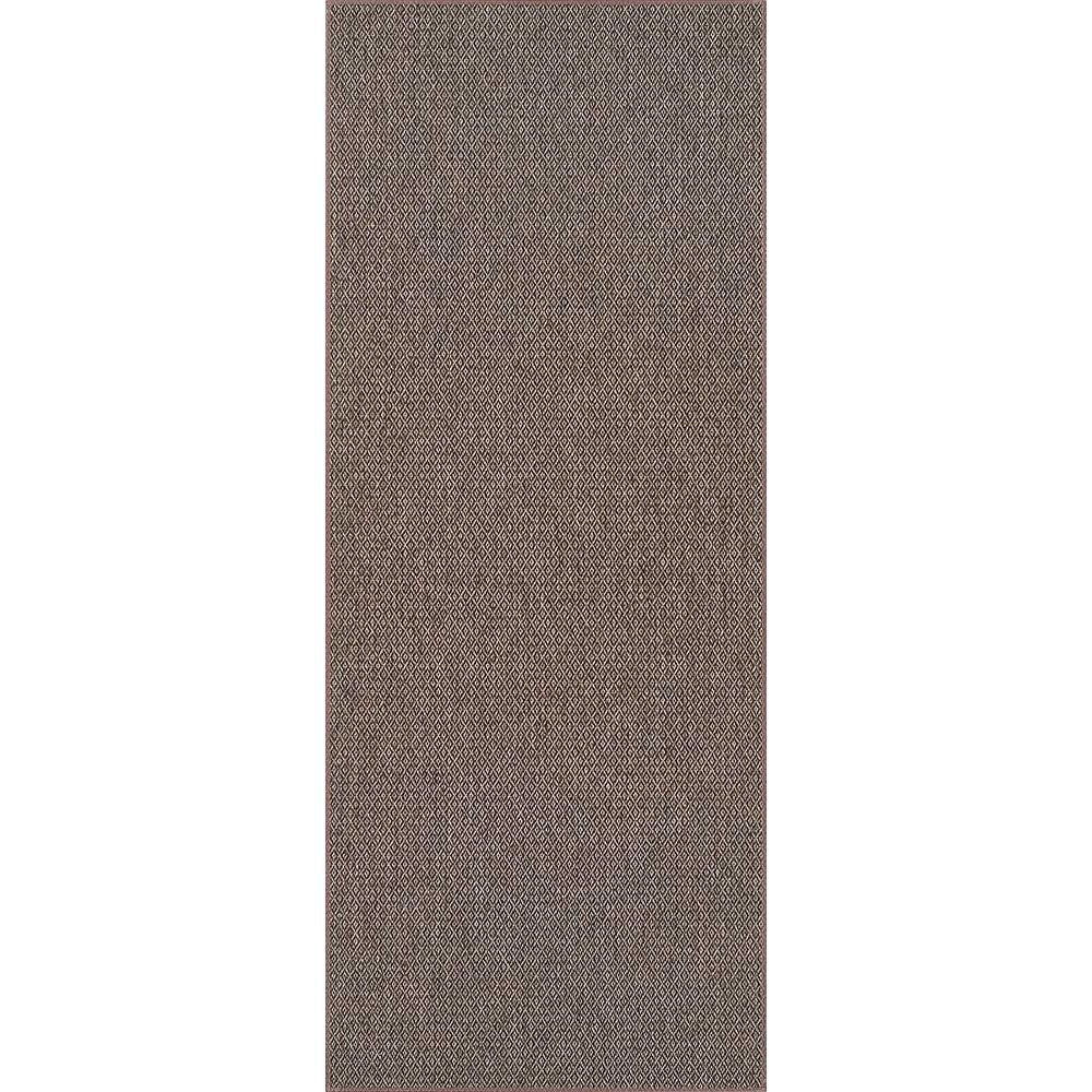 Narma BELLO sileäksi kudottu matto - ruskea.