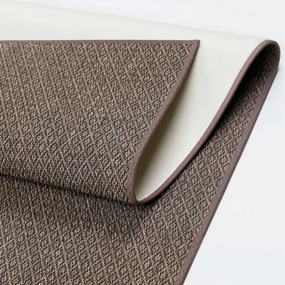 Narma BELLO sileäksi kudottu matto - ruskea.