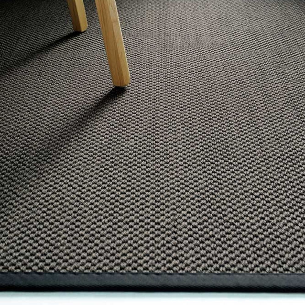 Narma Dragon Sisal Rug, Custom Size - Anthracite