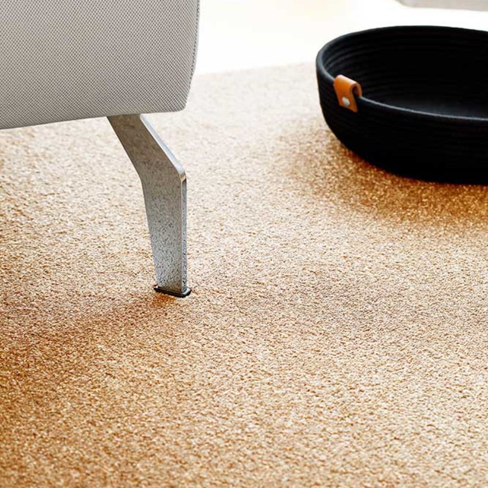 Narma EDEN low pile Rug, Custom Size - gold