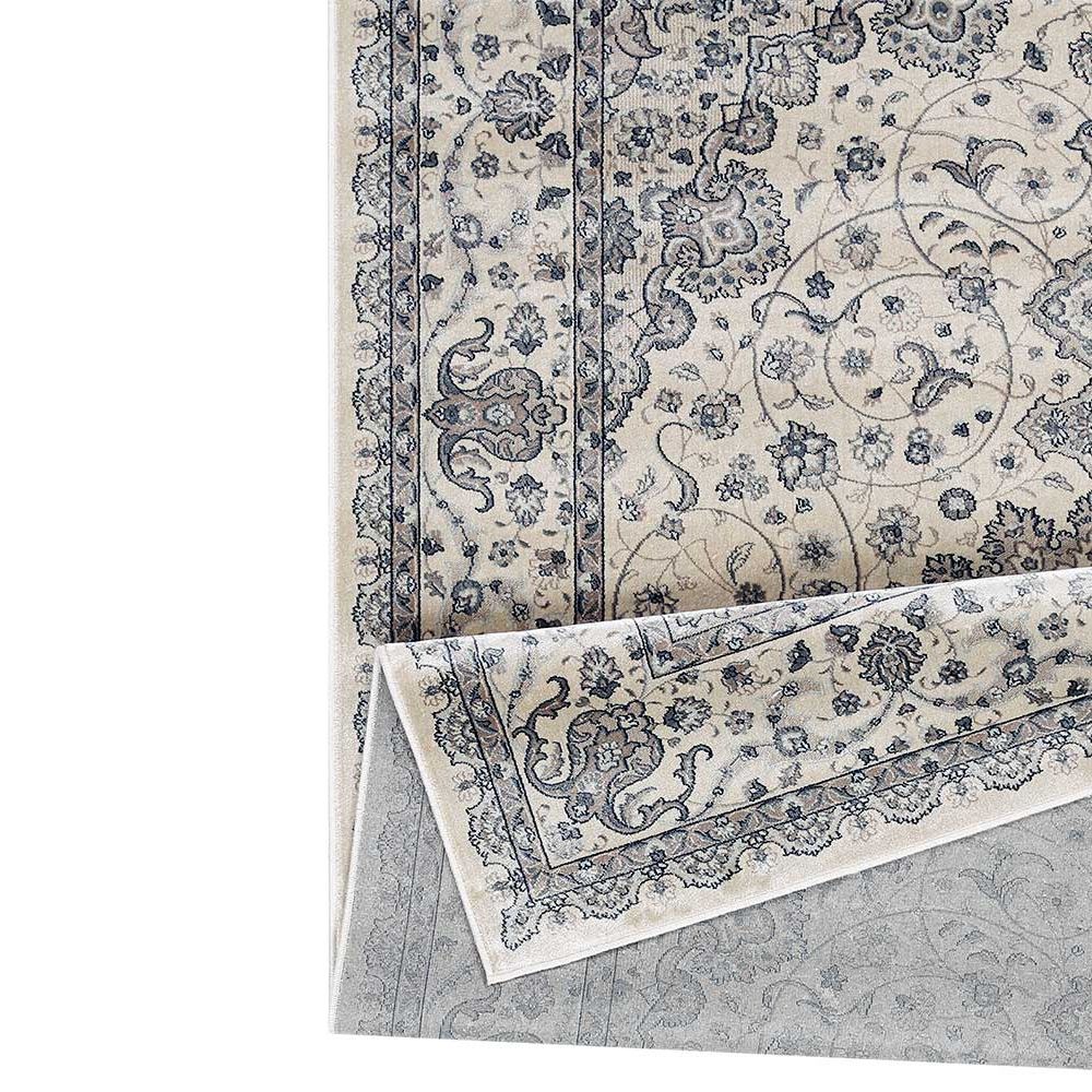 Narma FATIMA viskoosimatto - beige/sininen