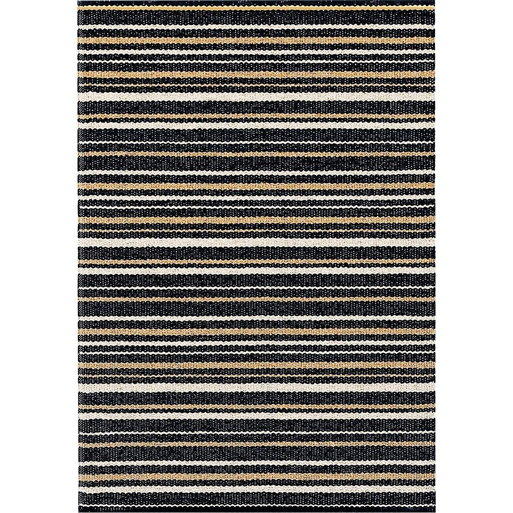 Narma HULLO Vinyl rug - black/beige
