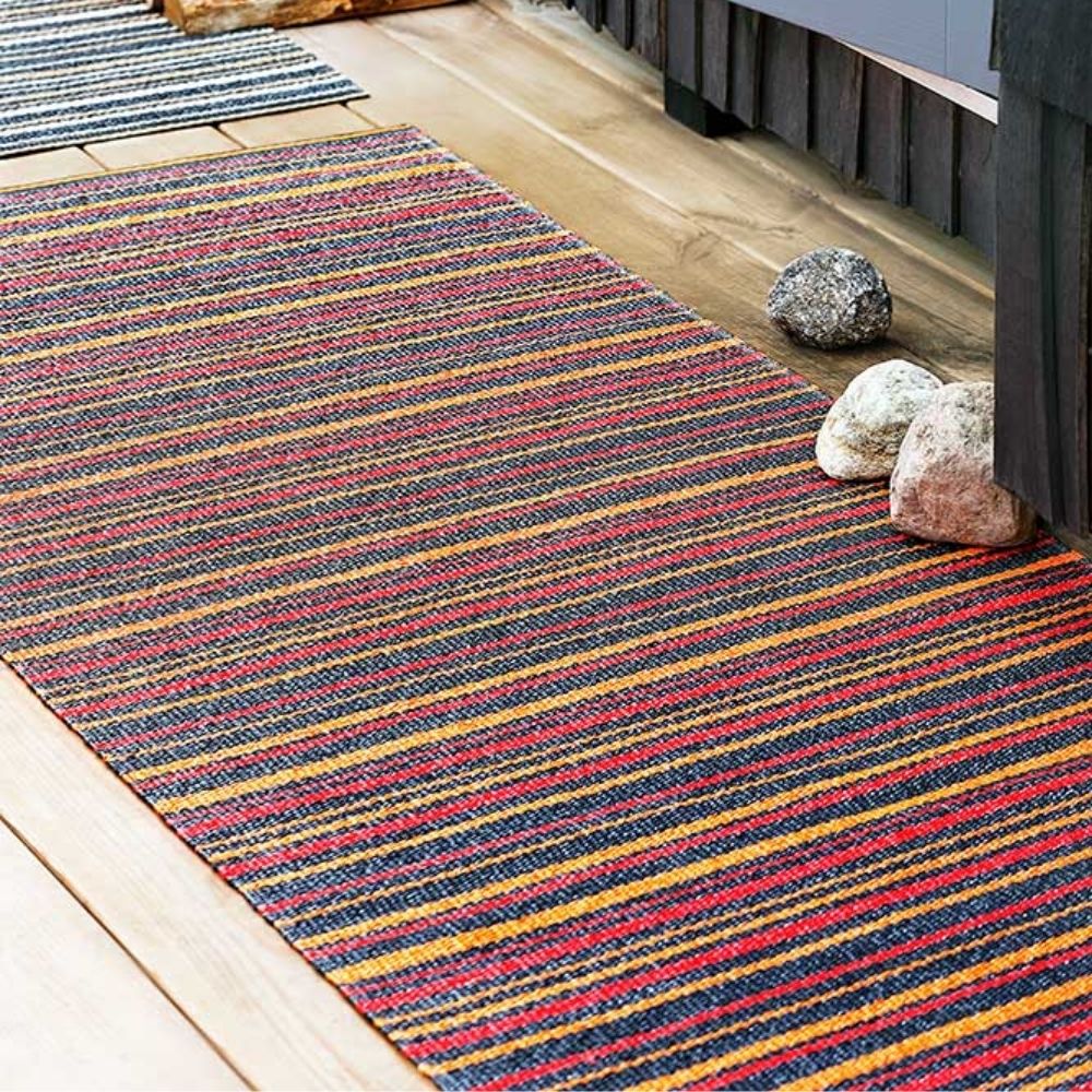 Narma HULLO Vinyl rug - red/orange
