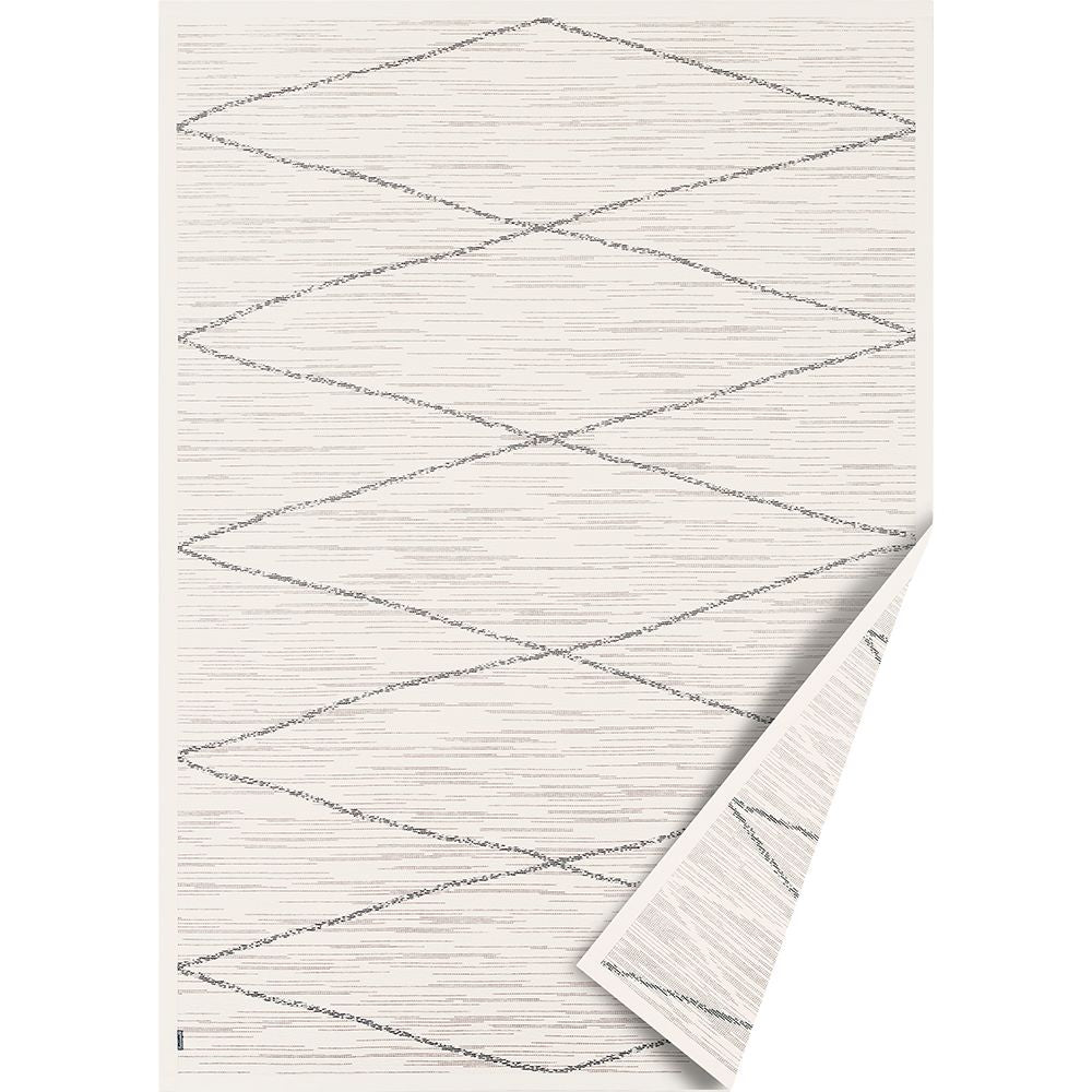 Narma KAURI double-sided Cotton rug - white