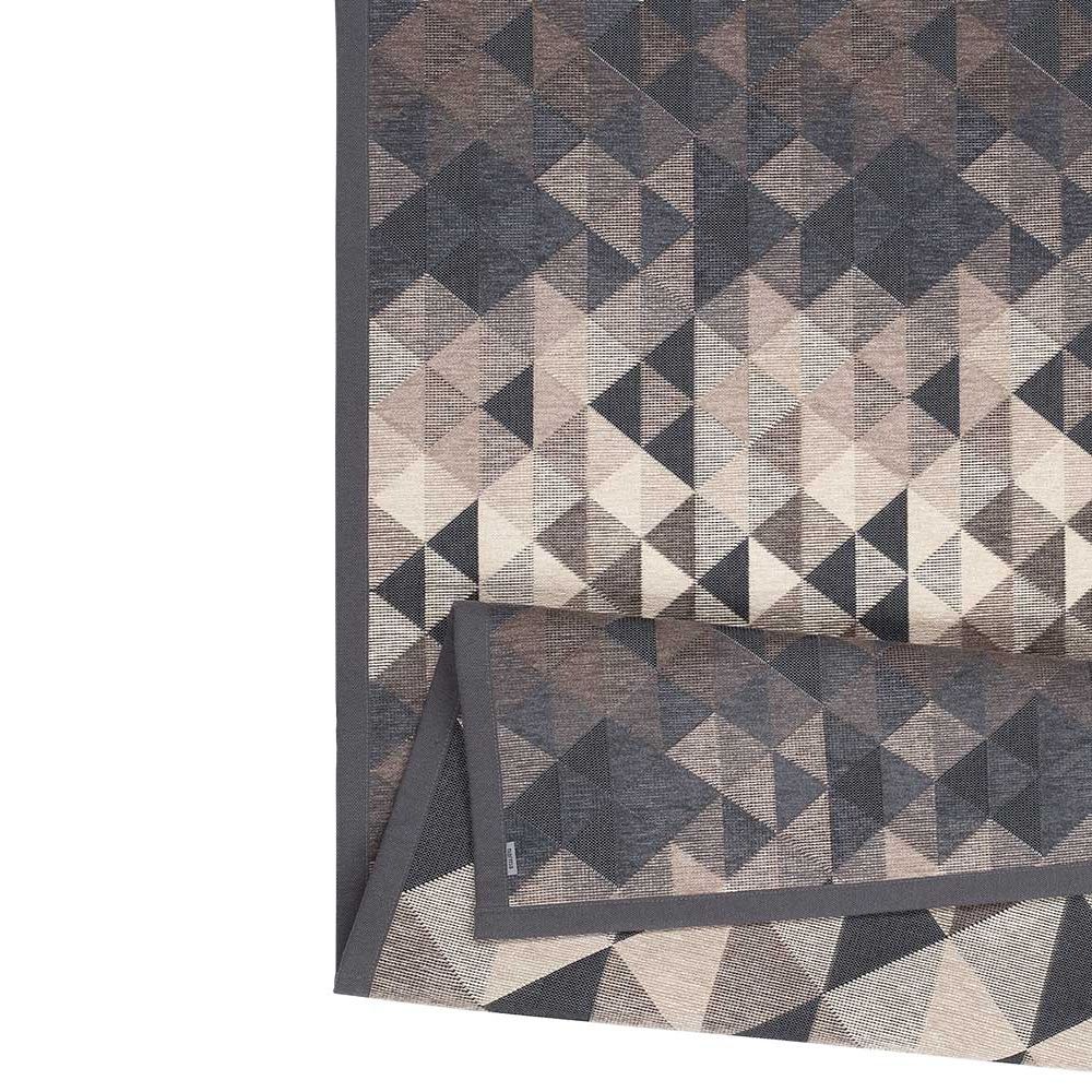 Narma KIVA double-sided Cotton rug - gray