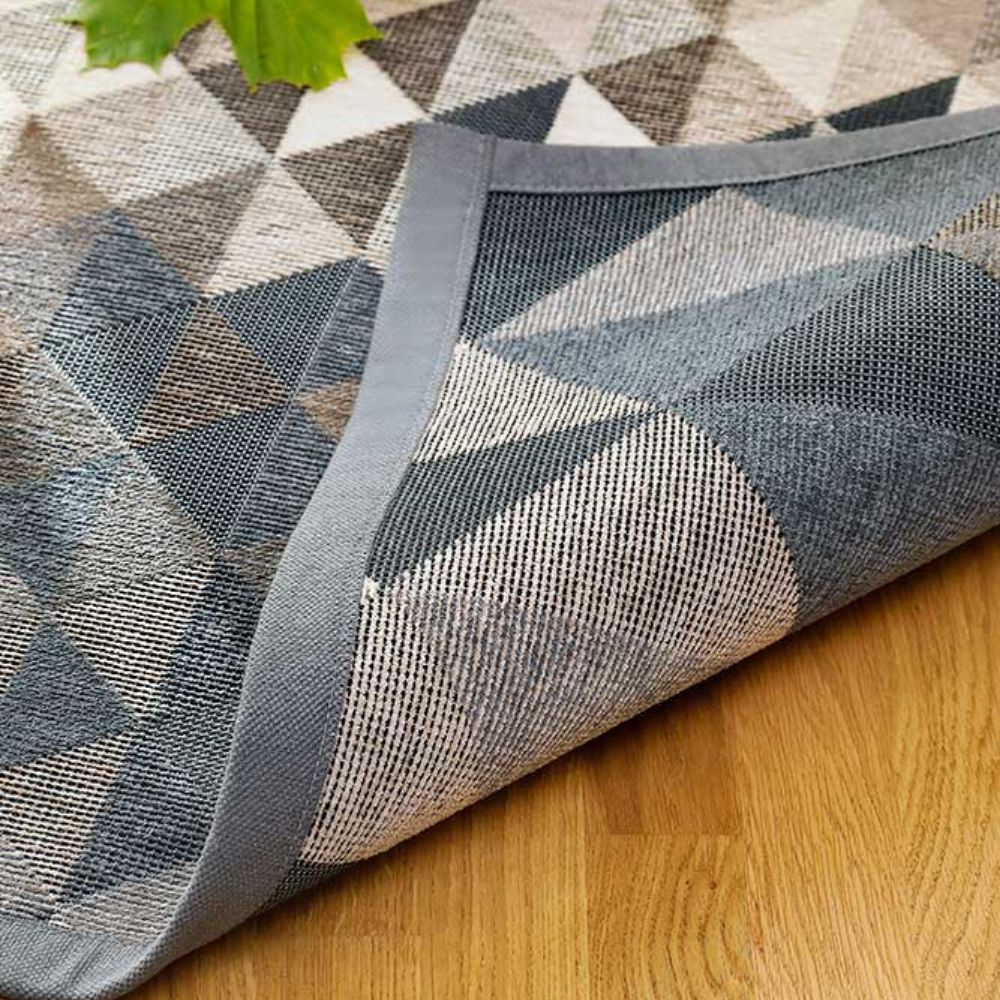 Narma KIVA double-sided Cotton rug - gray