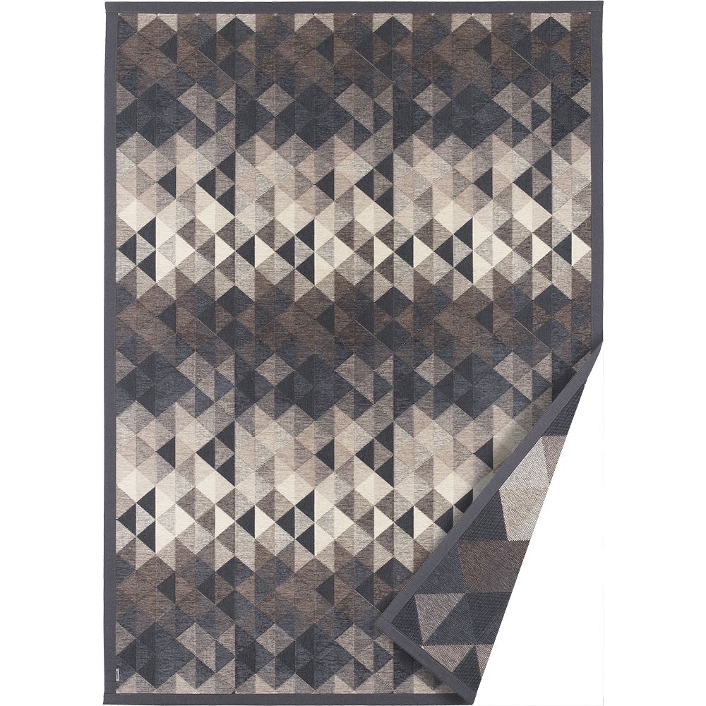 Narma KIVA double-sided Cotton rug - gray