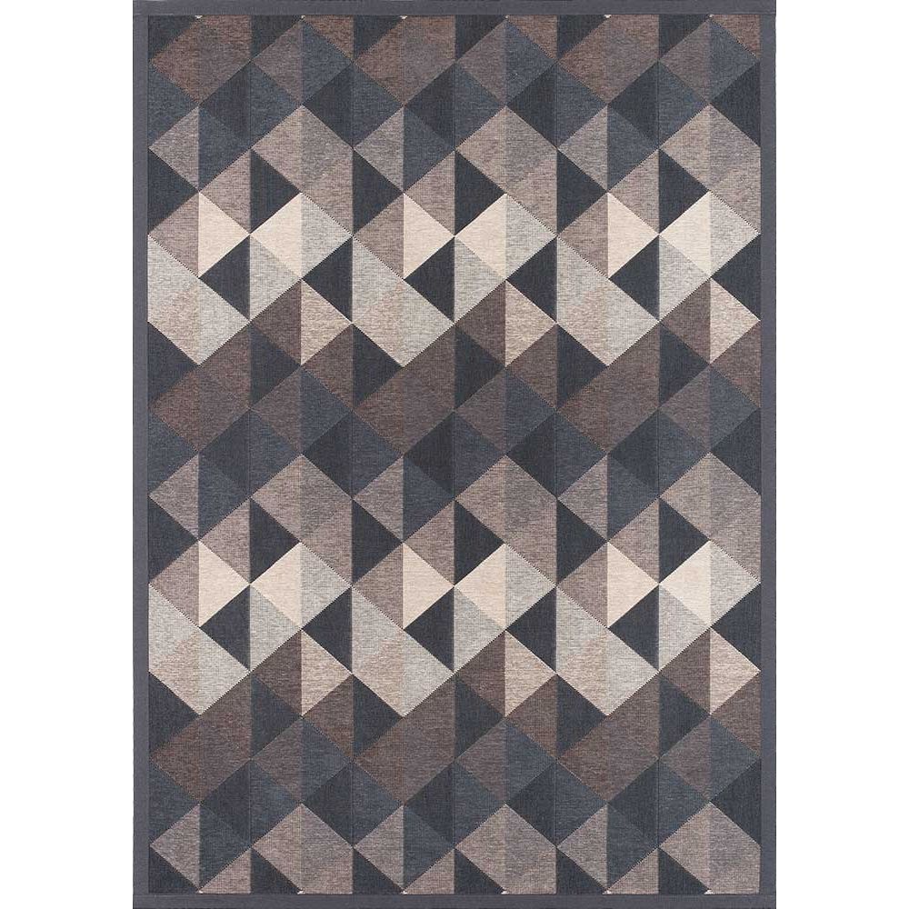 Narma KIVA double-sided Cotton rug - gray