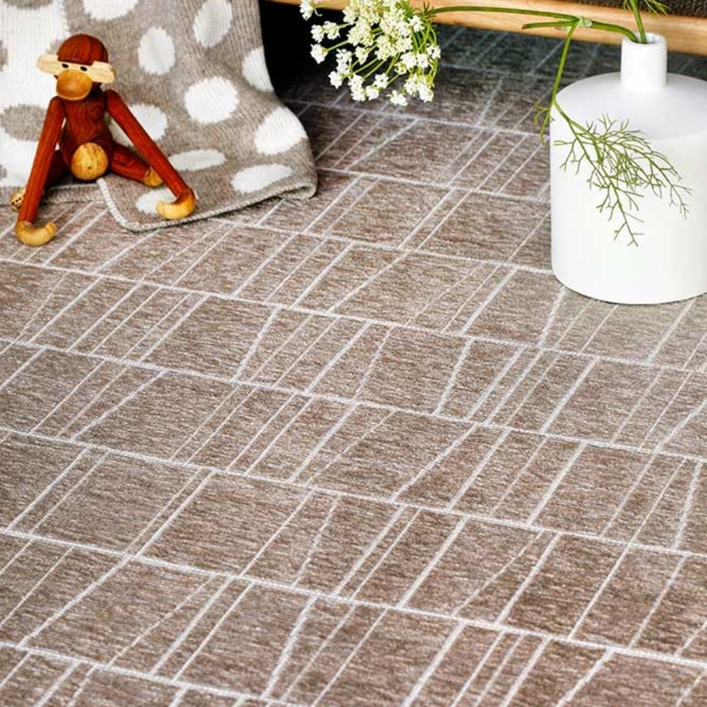 Narma KURSI kaksipuolinen puuvillamatto - beige