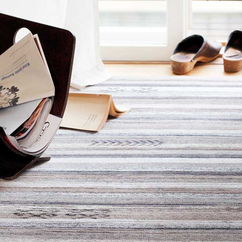 Narma LIIVA double-sided Cotton rug Roll - Linen