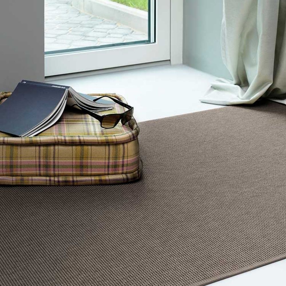 Narma LIMO Flatweave rug, Custom Size - brown