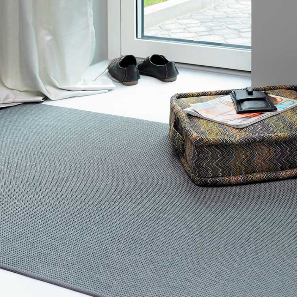 Narma LIMO Flatweave rug, Custom Size - dark gray