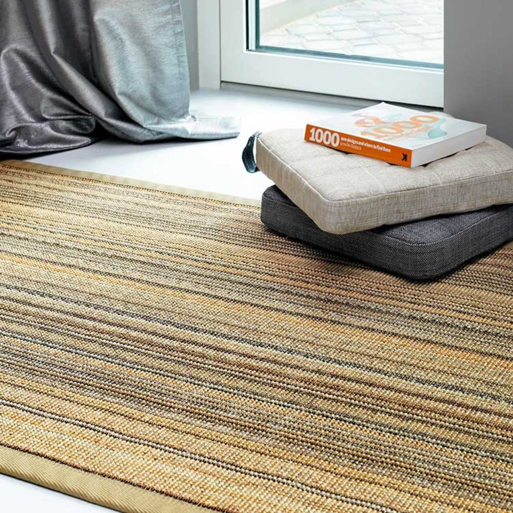 Narma Livos Sisal Rug, Custom Size - colorful