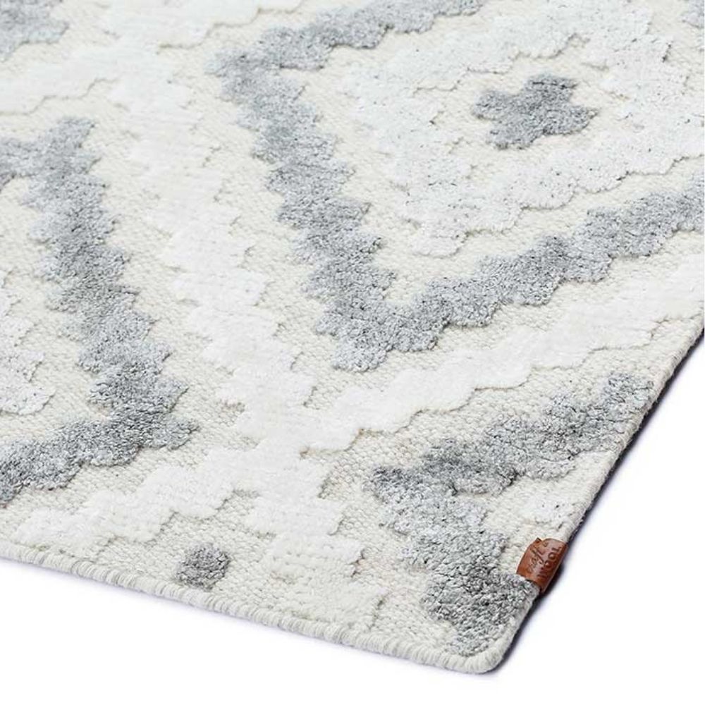 Narma MADONA Wool rug - white/gray