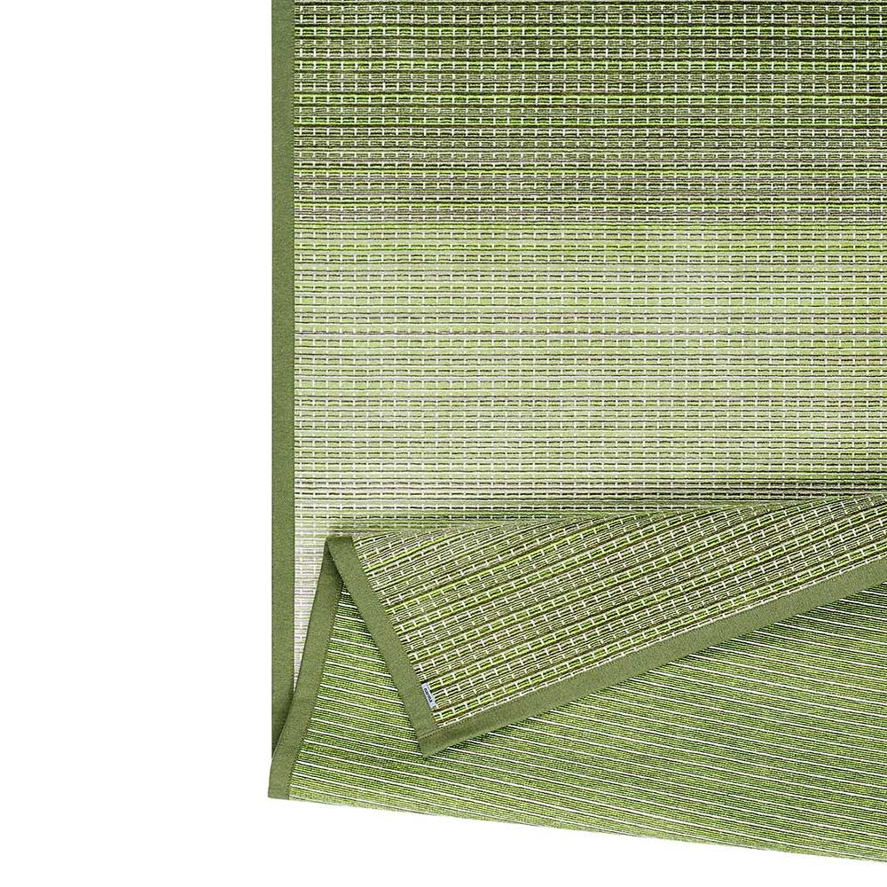 Narma MOKA double-sided Cotton rug - green