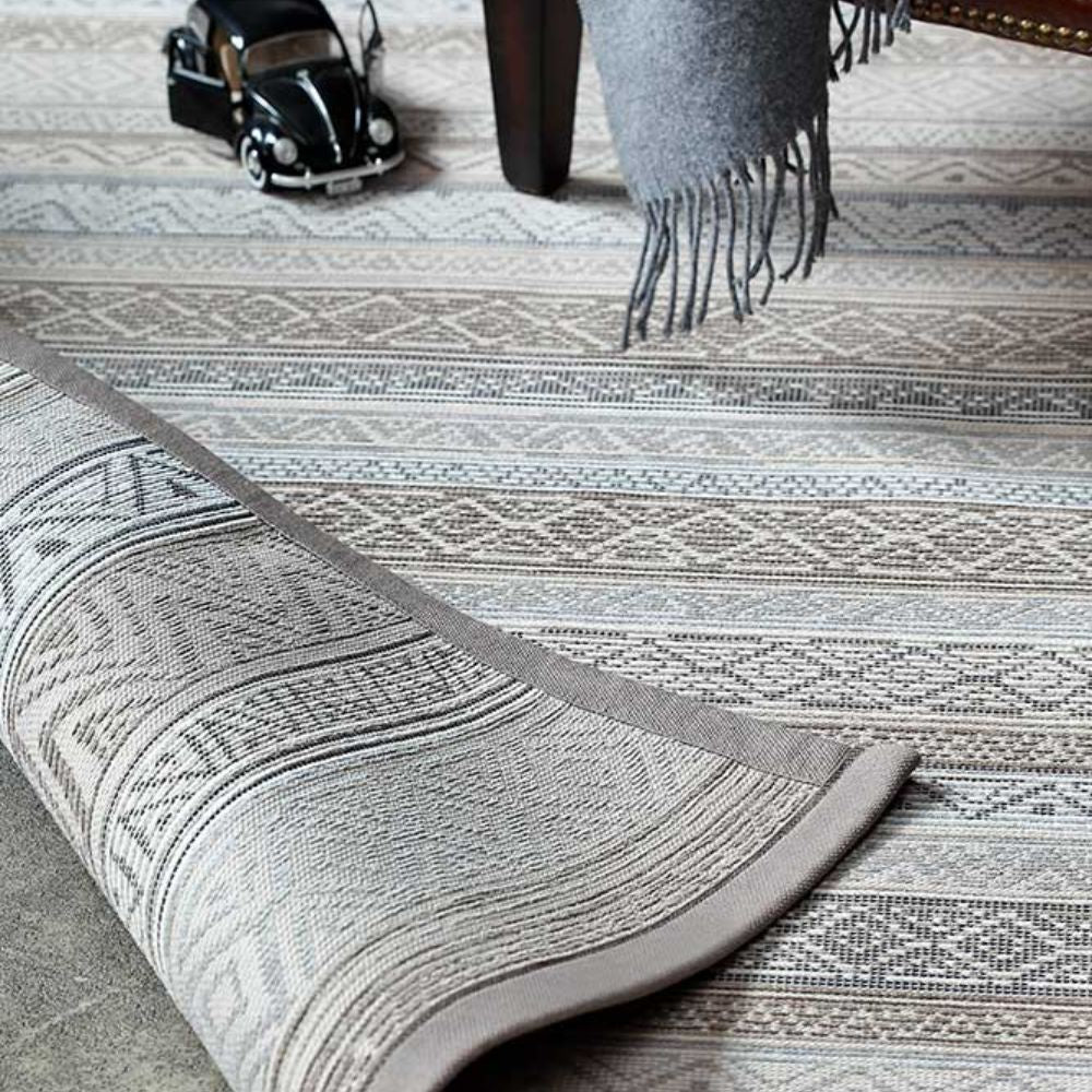 Narma RIDALA double-sided Cotton rug - linen