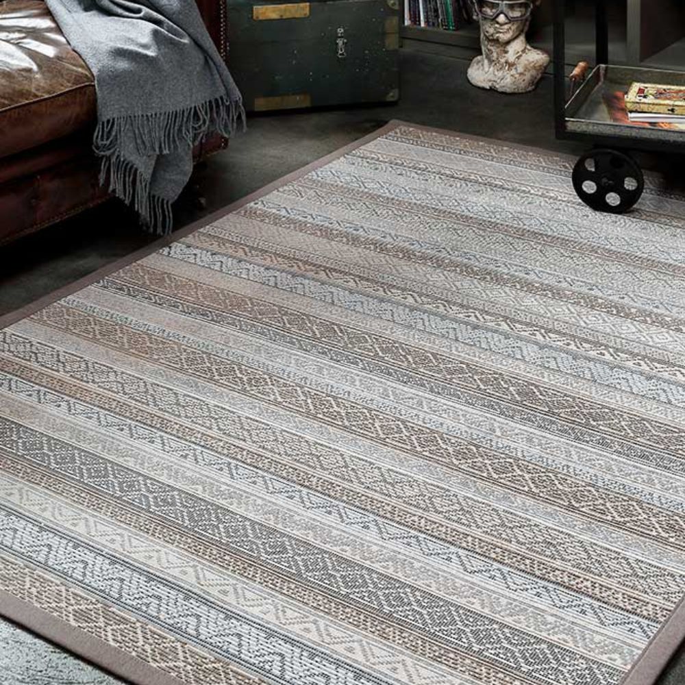 Narma RIDALA double-sided Cotton rug - linen