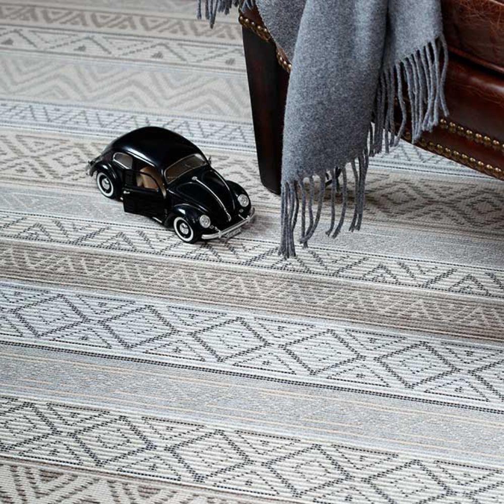 Narma RIDALA double-sided Cotton rug - linen