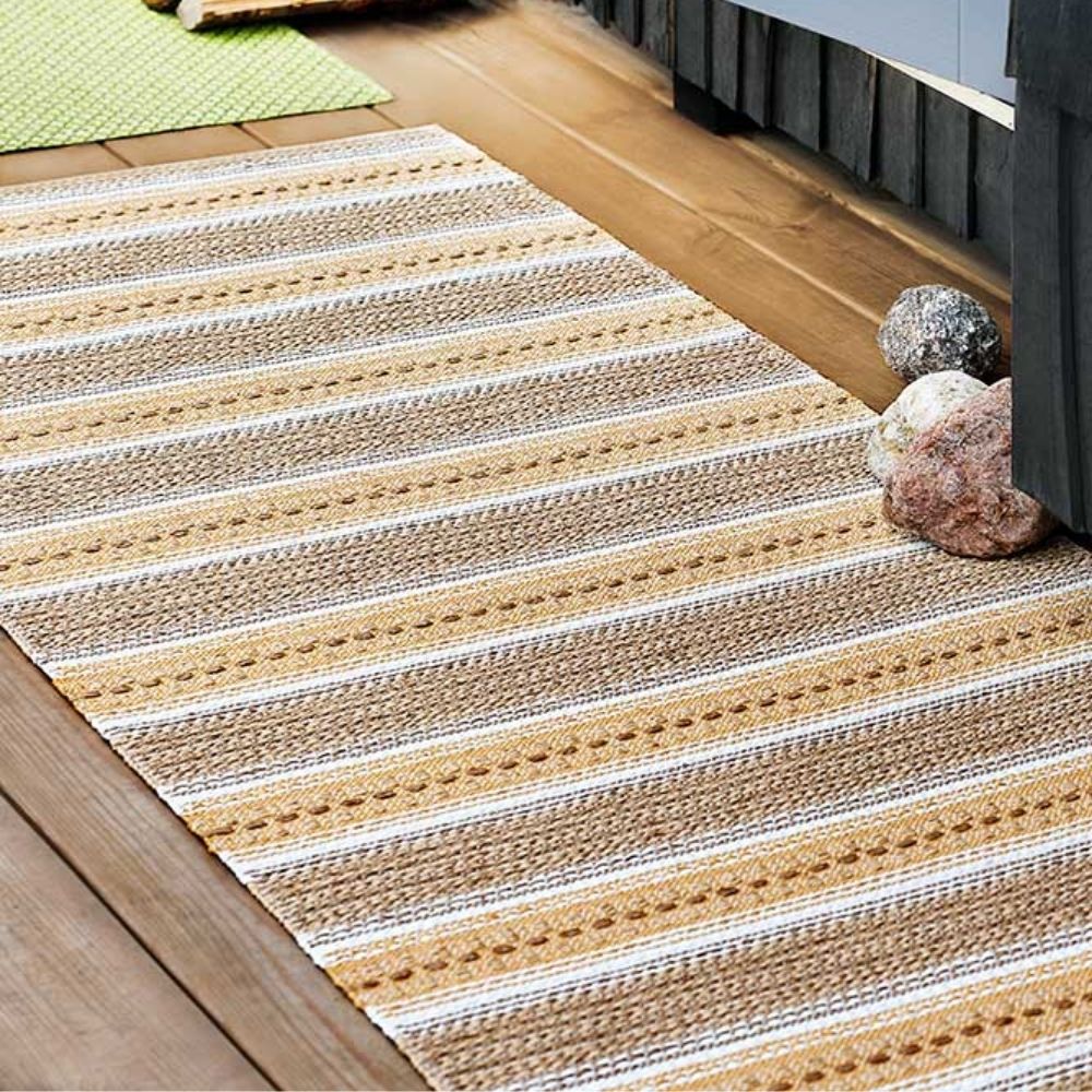 Narma RUNÖ Vinyl rug - gold