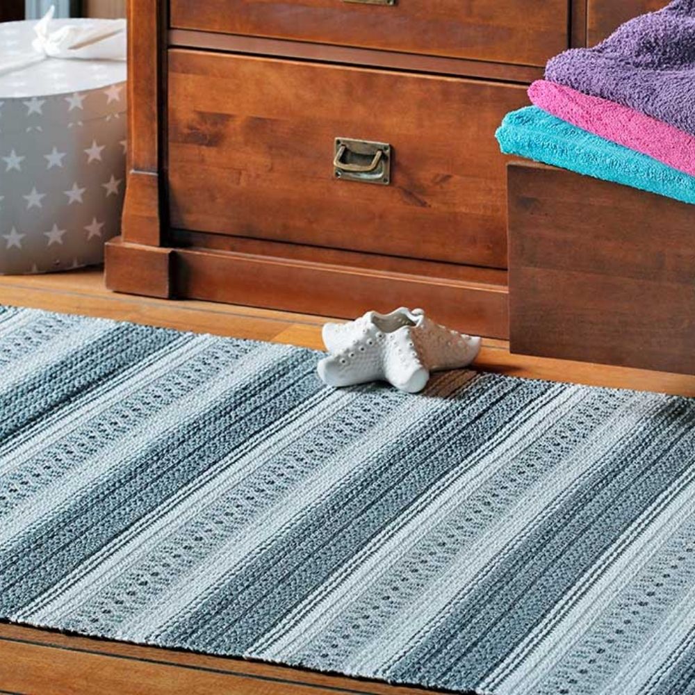 Narma RUNÖ Vinyl rug - gray