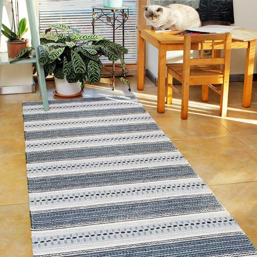Narma RUNÖ Vinyl rug - gray